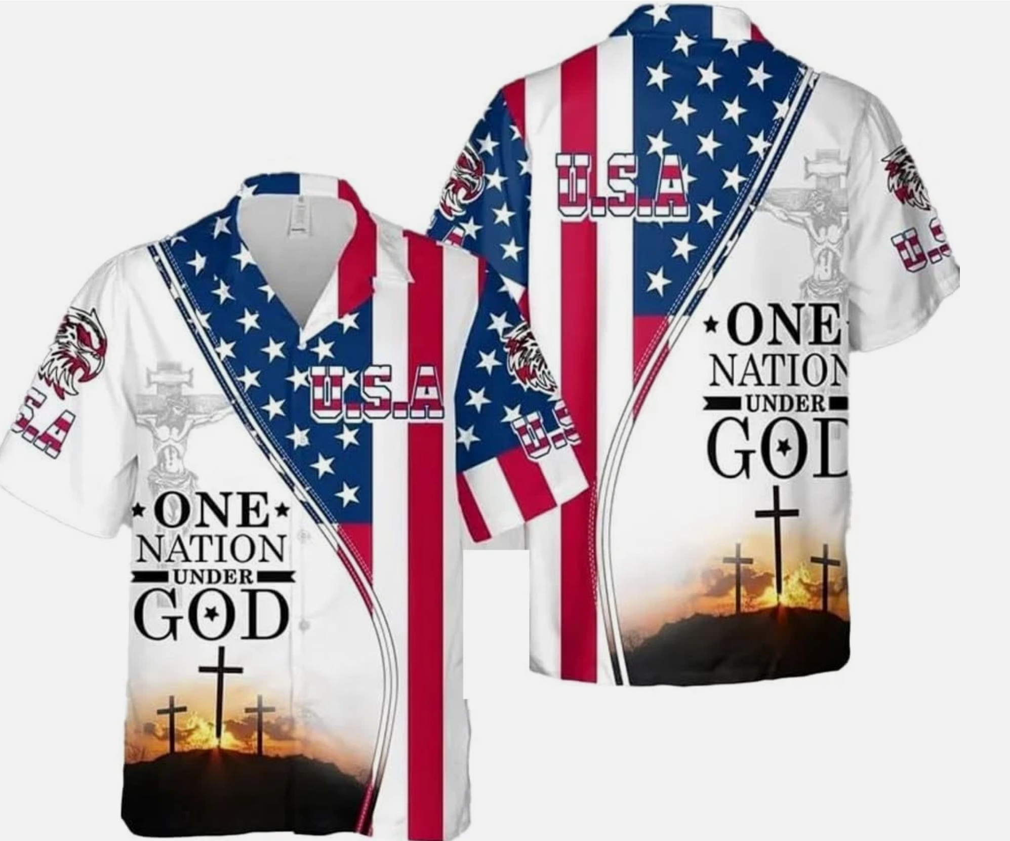 America 250th Anniversary Hawaiian Shirt, 250 Years Of Freedom Button Shirt