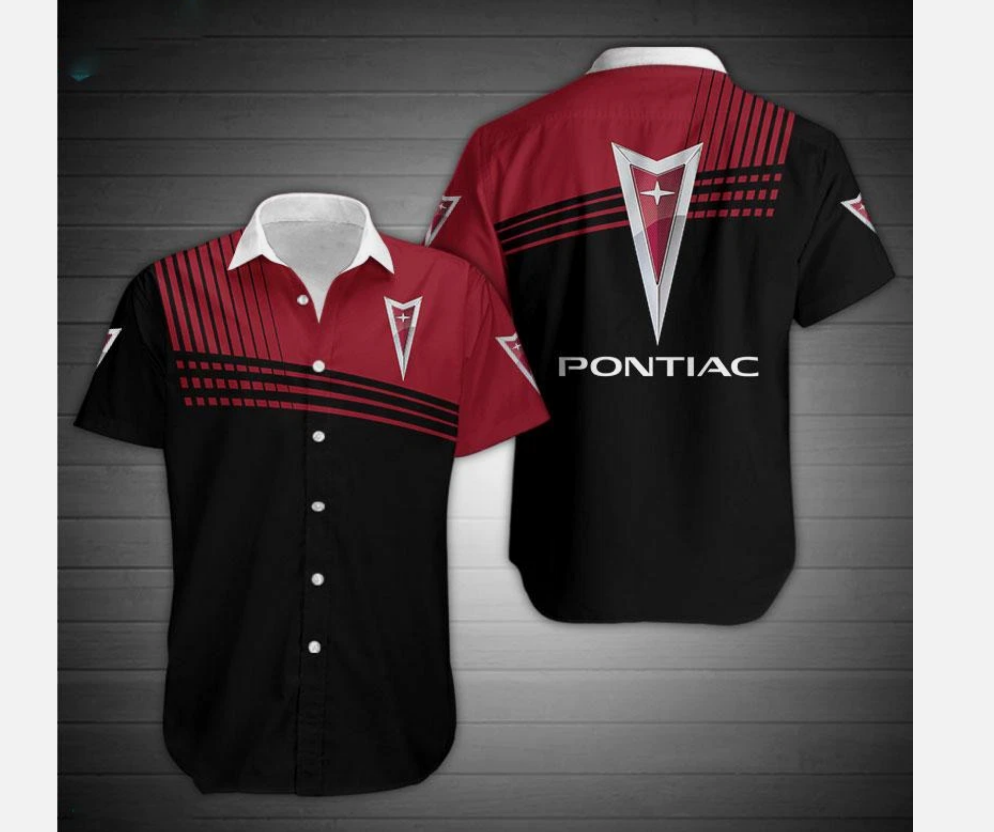 Pontiac Logo Hawaiian Shirt For Men | eBay